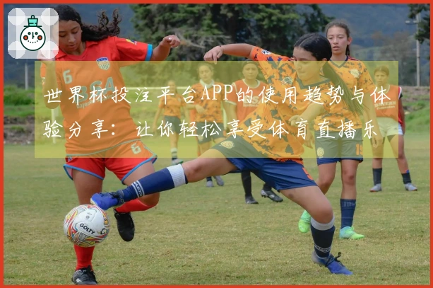 世界杯投注平台APP的使用趋势与体验分享：让你轻松享受体育直播乐趣